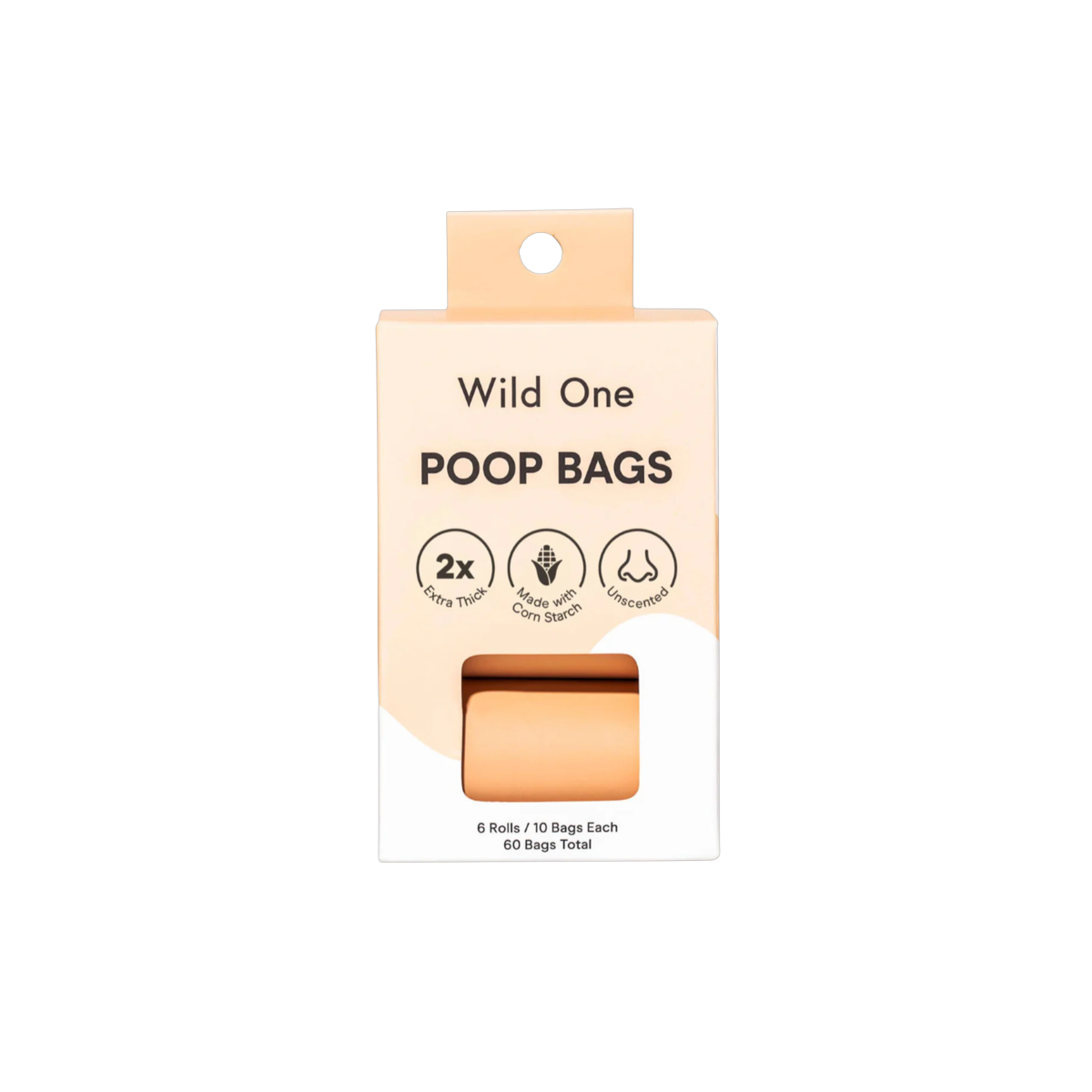Wild One | Eco Friendly Poop Bags | 6 Rolls
