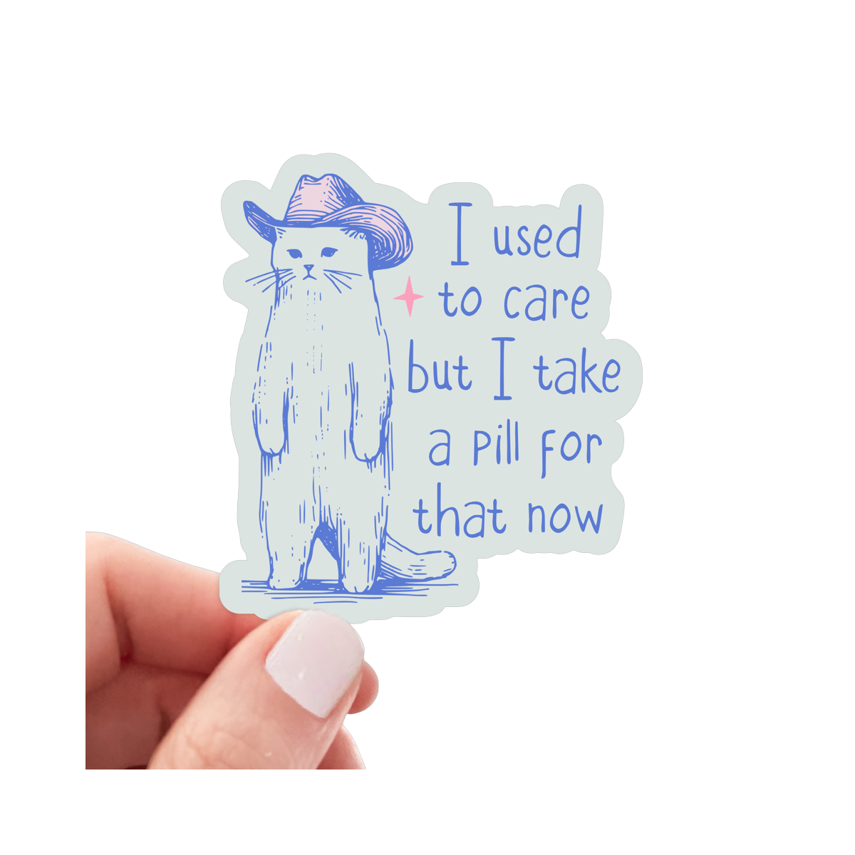 Sticker | I Used To Care