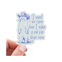 Sticker | I Used To Care