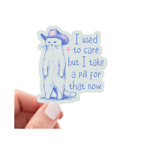 Sticker | I Used To Care