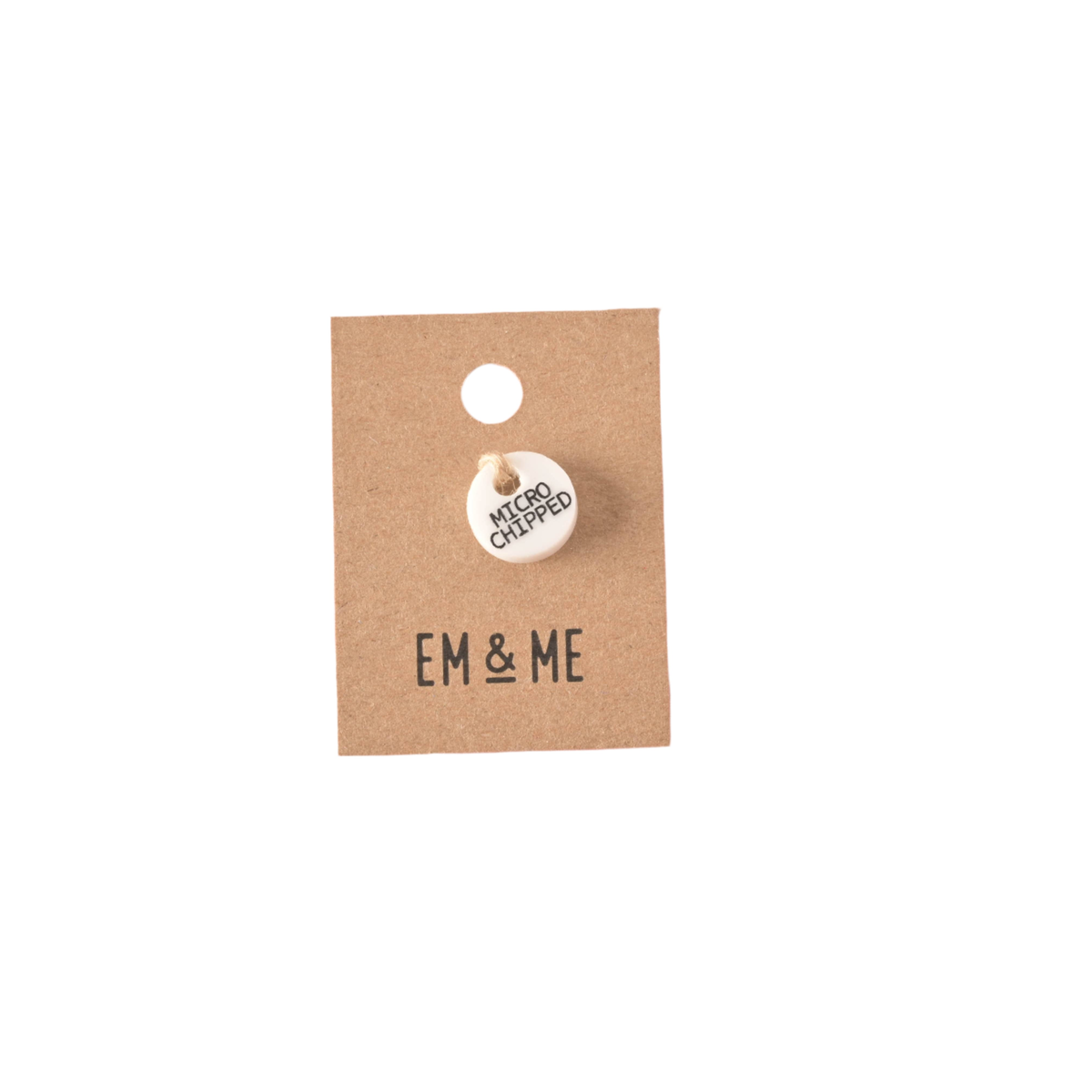 Microchipped Collar Tag