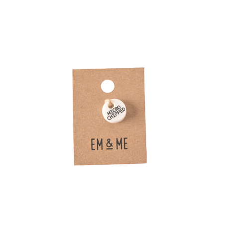 Microchipped Collar Tag