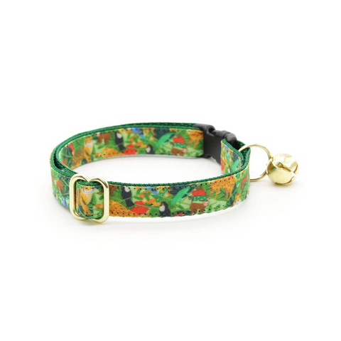 Made By Cleo - "Jungle Vibes" - Animal Cat Collar