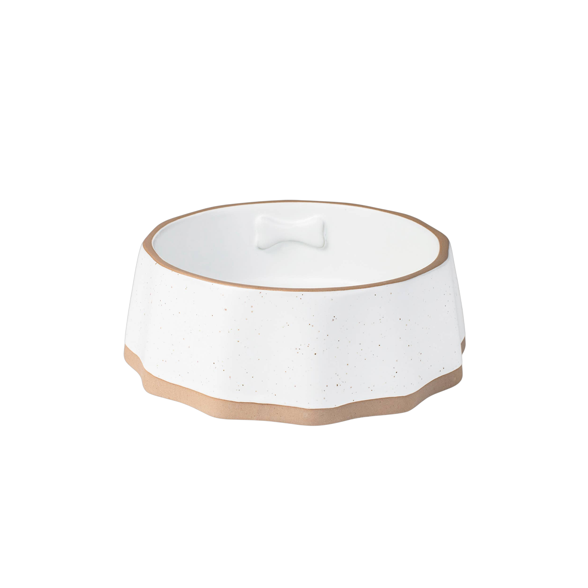 Fringe Studio | Bowl | Speckled Ivory Bone