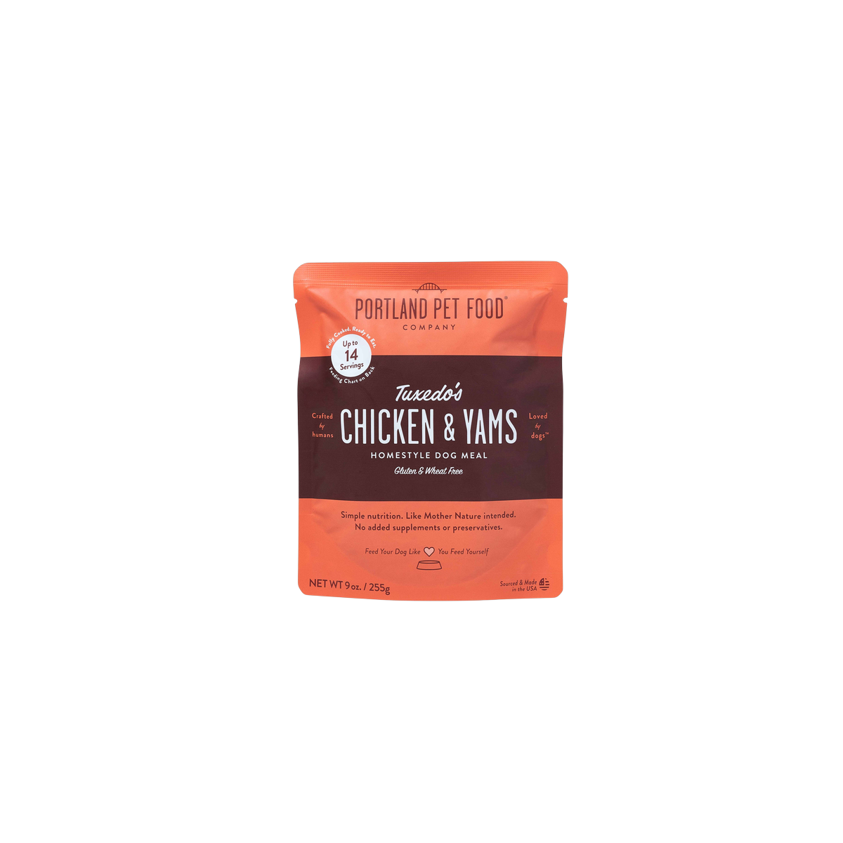 Portland Pet Food | Tuxedo's Chicken and Yams Meal