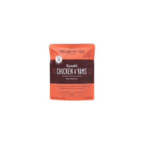 Portland Pet Food | Tuxedo's Chicken and Yams Meal