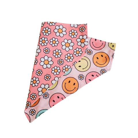 Pink Smile Reversible  Bandana
