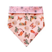 Pink Boho Reversible Bandana