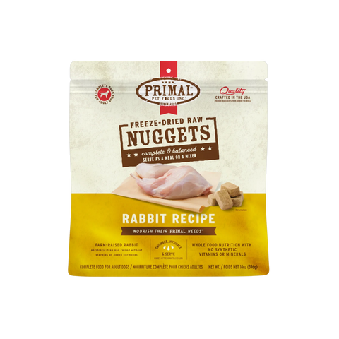 Primal | Freeze-Dried | Rabbit 14oz