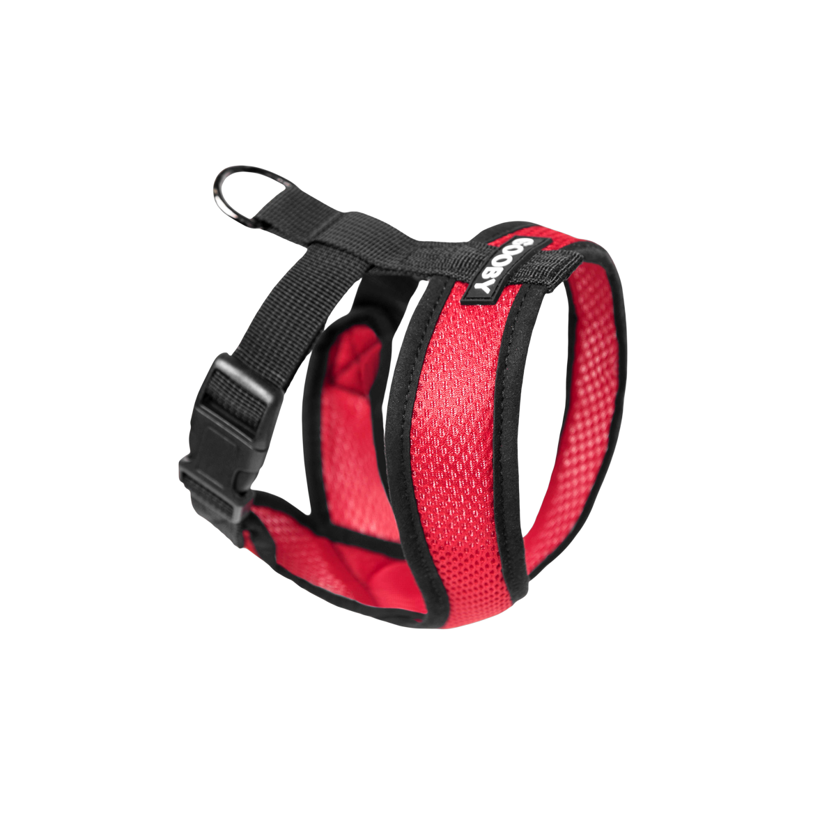 Gooby | Comfort-X Head-In Harness | Red