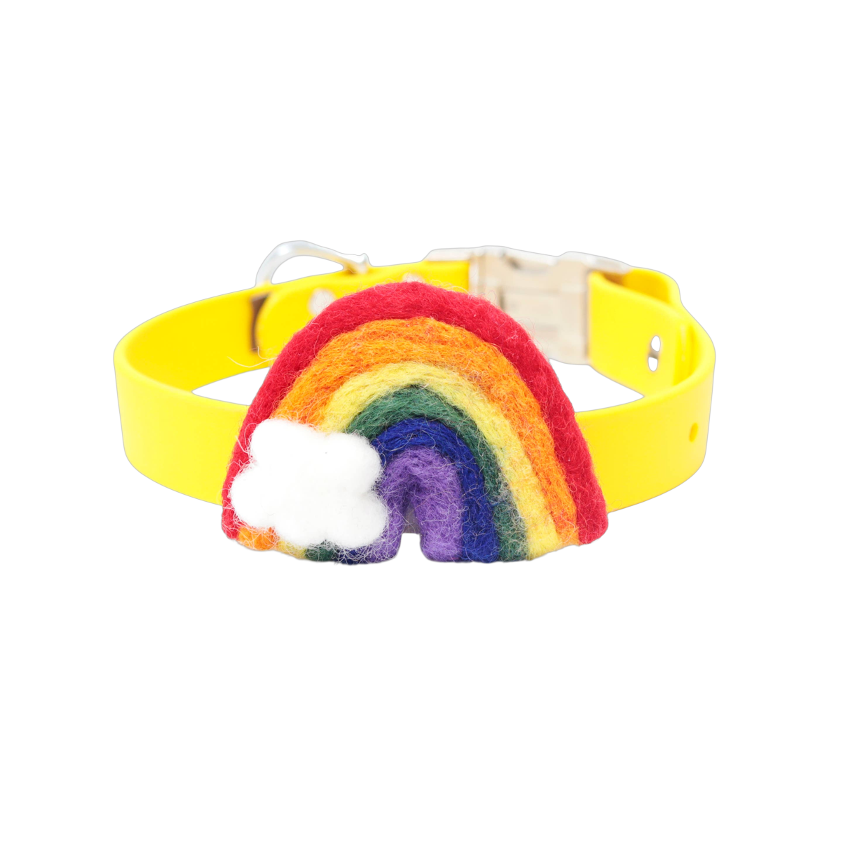 Rainbow Dog Collar Accessory
