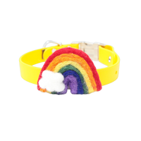 Rainbow Dog Collar Accessory