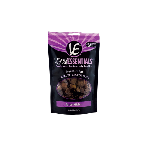 Vital Essentials | Freeze-Dried Turkey Giblets 2oz