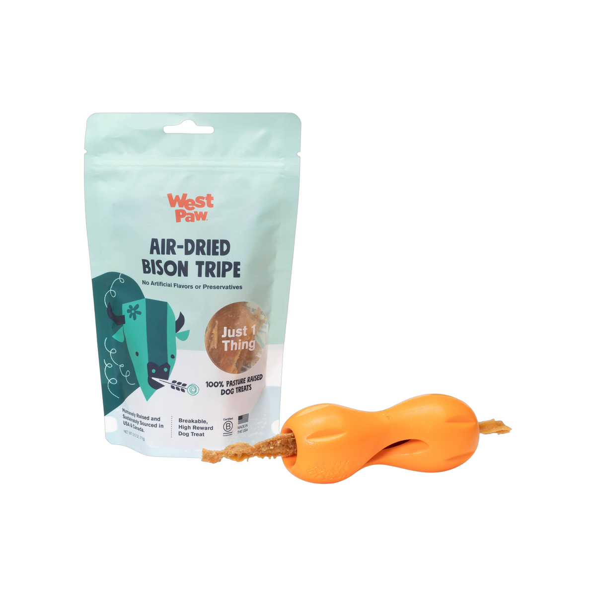 West Paw | Air-Dried Bison Tripe