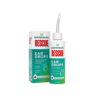Wondercide Ear Drops bottle displayed against a clean background, showing front label and packaging.