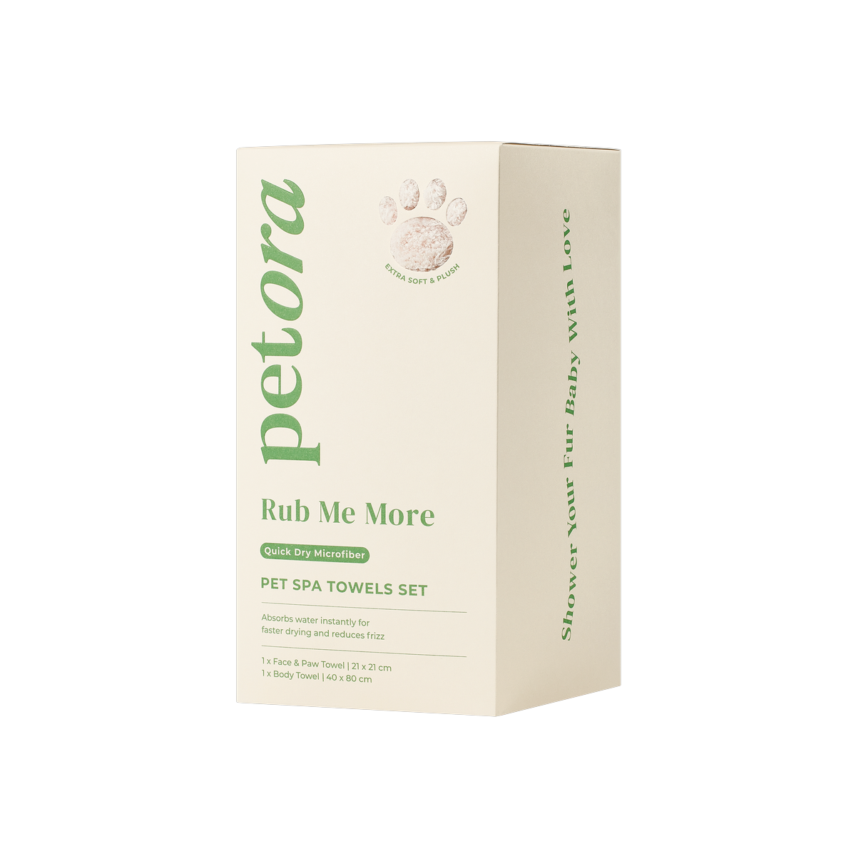 Petora | Pet Spa Towels Set