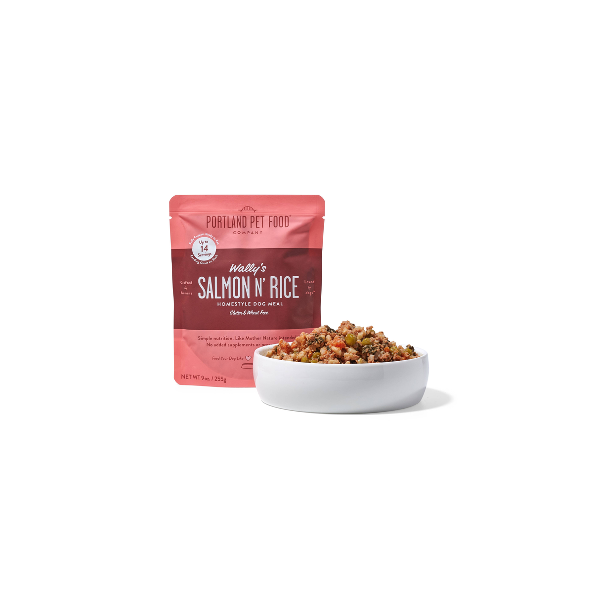 Portland Pet Food | Wally's Salmon N' Rice Meal