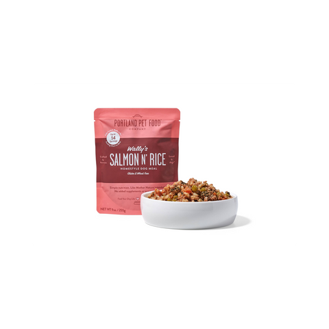 Portland Pet Food | Wally's Salmon N' Rice Meal