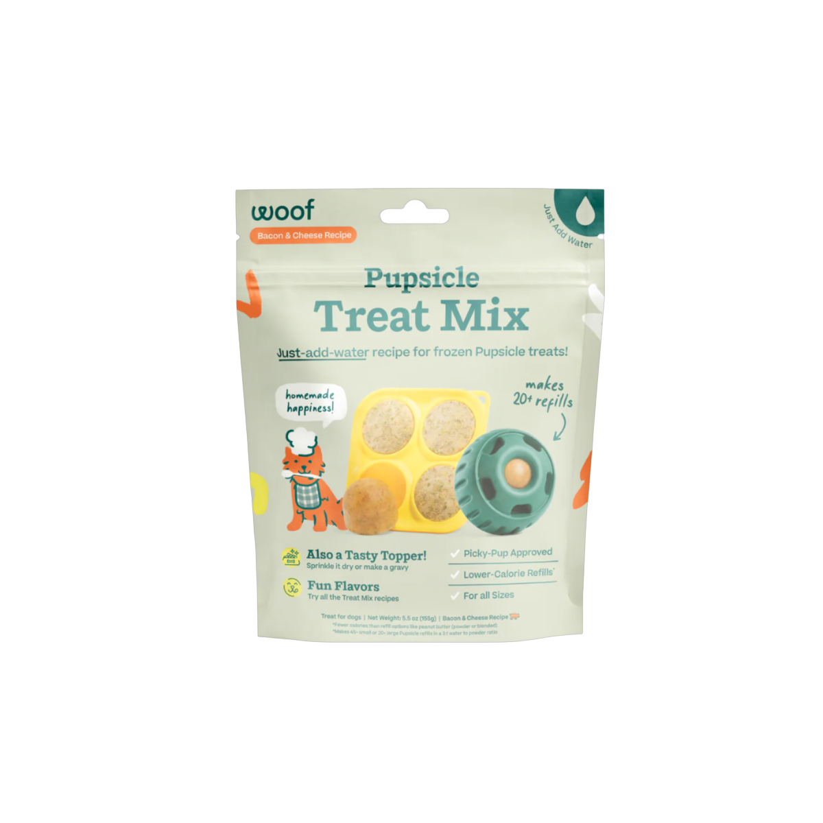 Woof | Treat Mix | Bacon & Cheese