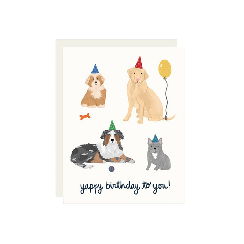 Yappy Birthday Card