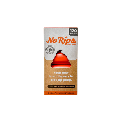 No Rip Poop Bags | 8 Rolls