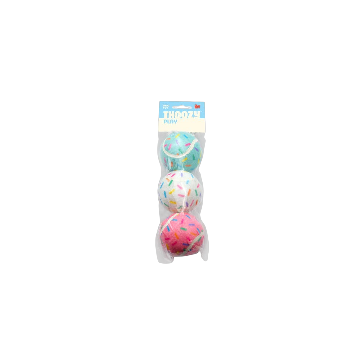Birthday Sprinkle Tennis Balls 3pk