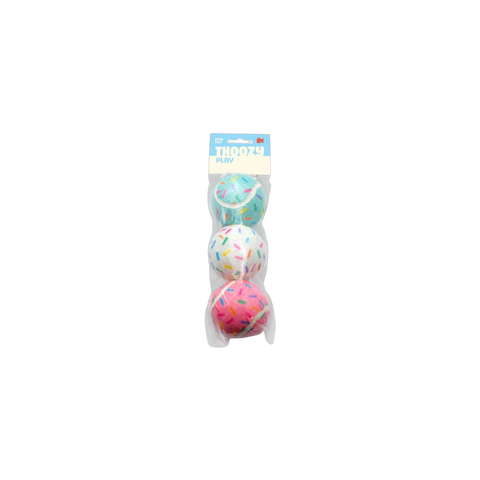Birthday Sprinkle Tennis Balls 3pk