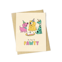 Card |Time To Pawty