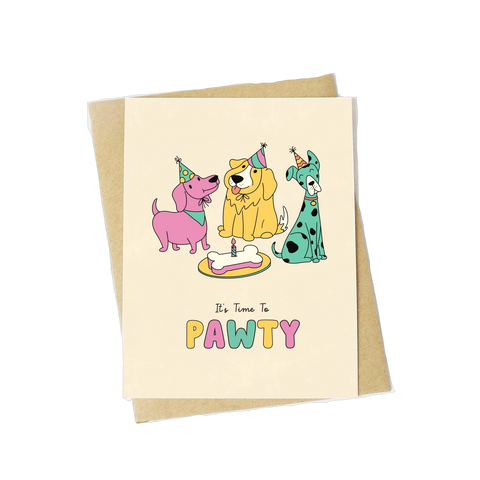 Card |Time To Pawty
