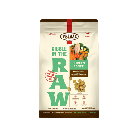 Primal Kibble in the Raw Chicken