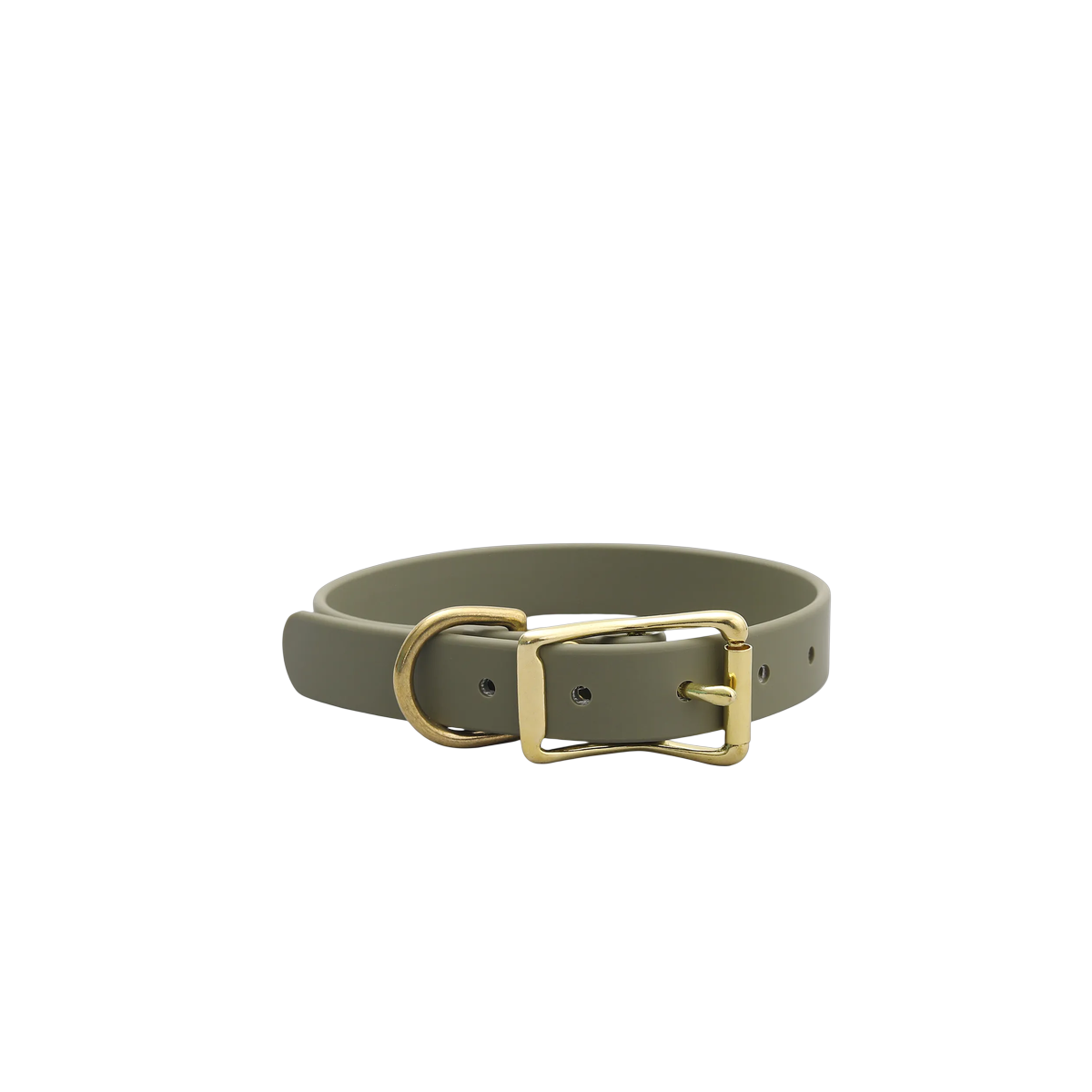 Mimi Green | Collar & Leash | Olive