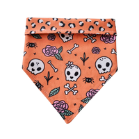 Skull & Roses Reversible Bandana