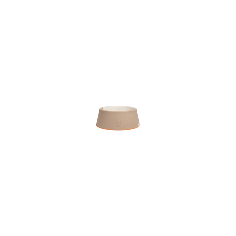 Zee.Dog Desert Classic Bowl 2.0 pet feeding bowl featuring a warm sandy tan colorway.