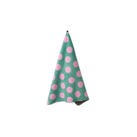 Geometry | Pink Ball Plush Towel