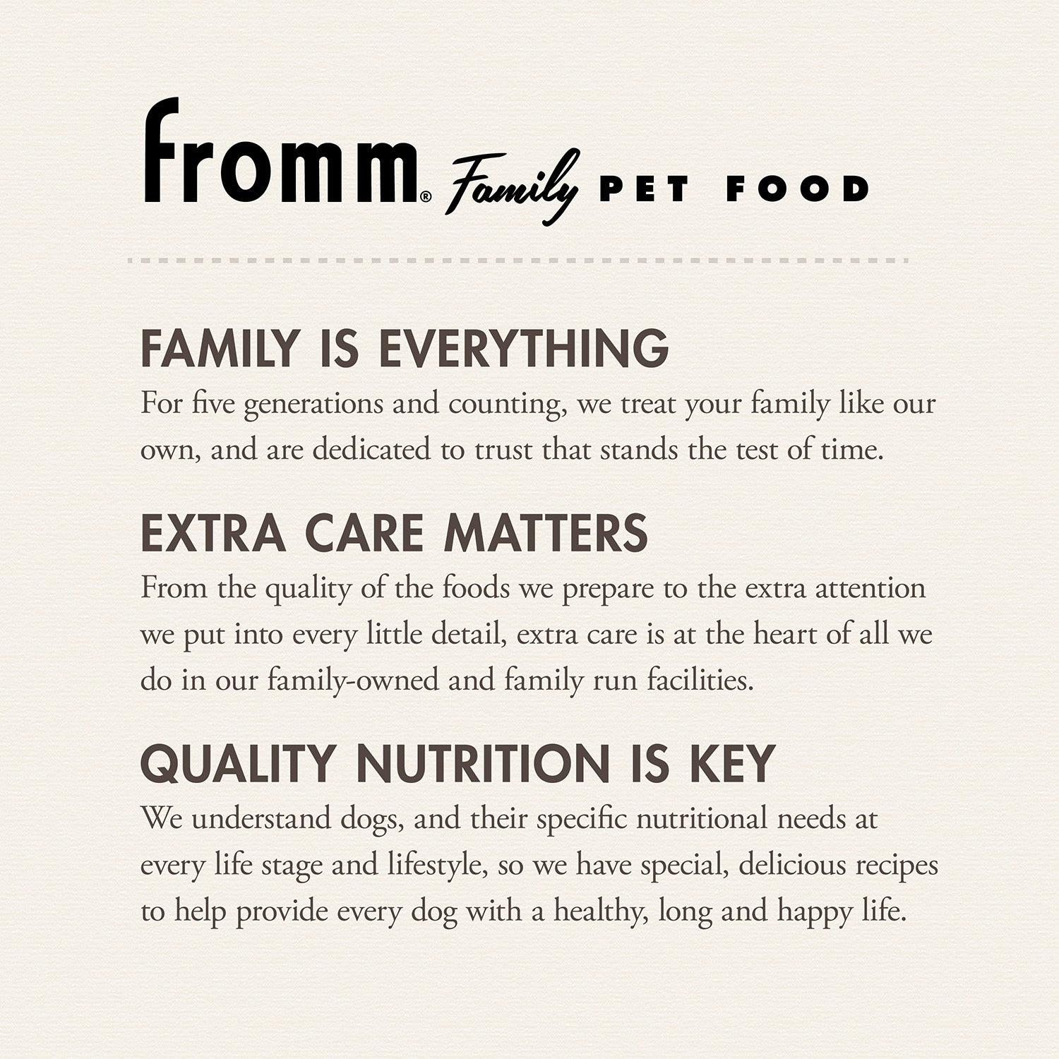 Fromm | Gold | Adult
