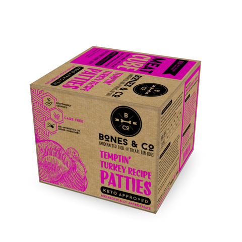 Bones & Co | Turkey Cube 18lb (Frozen)